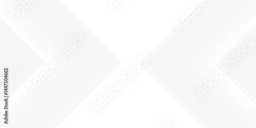 White background with beautiful abstract pattern, banner design