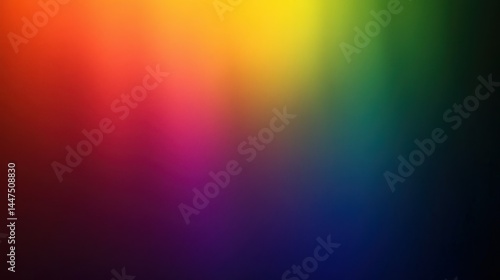 Wallpaper Mural Vibrant color gradient Torontodigital.ca