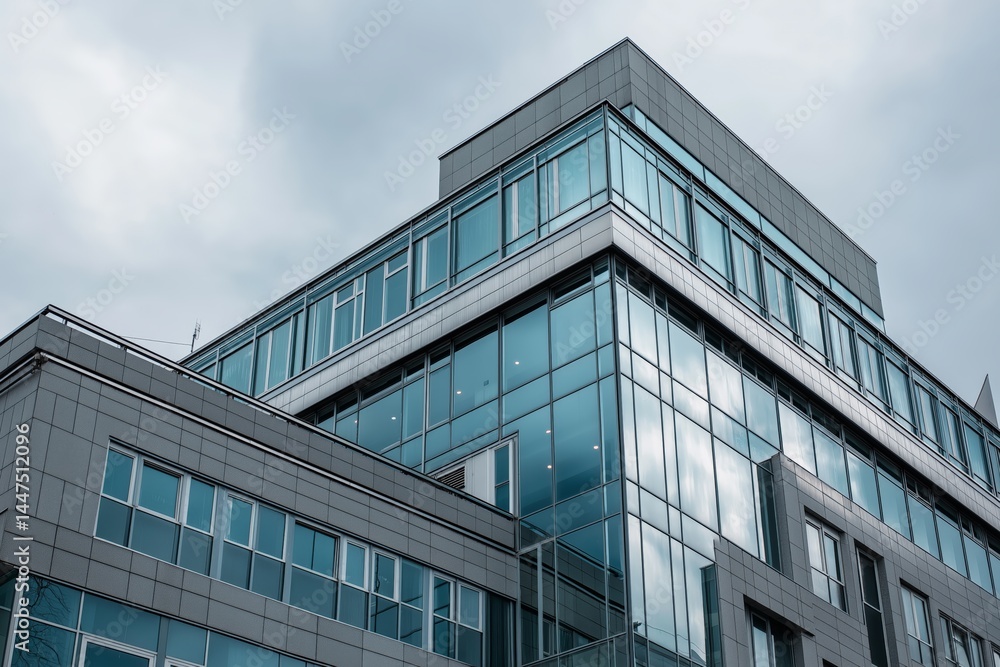 Modern SME office with glass design Modern SME office with glass design