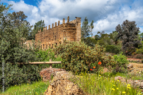 The abandoned Mine in Minas de Sao Domingos Village in Alentejo Portugal.