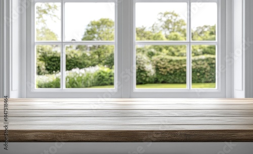 Window View of Garden