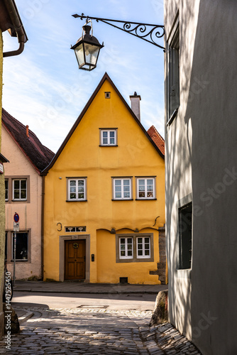 Obraz na płótnie Rothenburg ob der Tauber w salonie