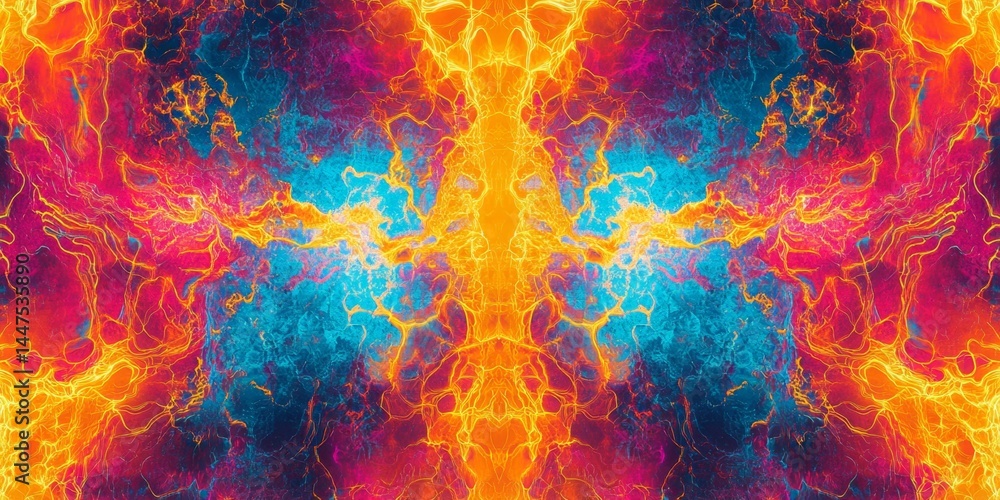Abstract Colorful Graphic Design