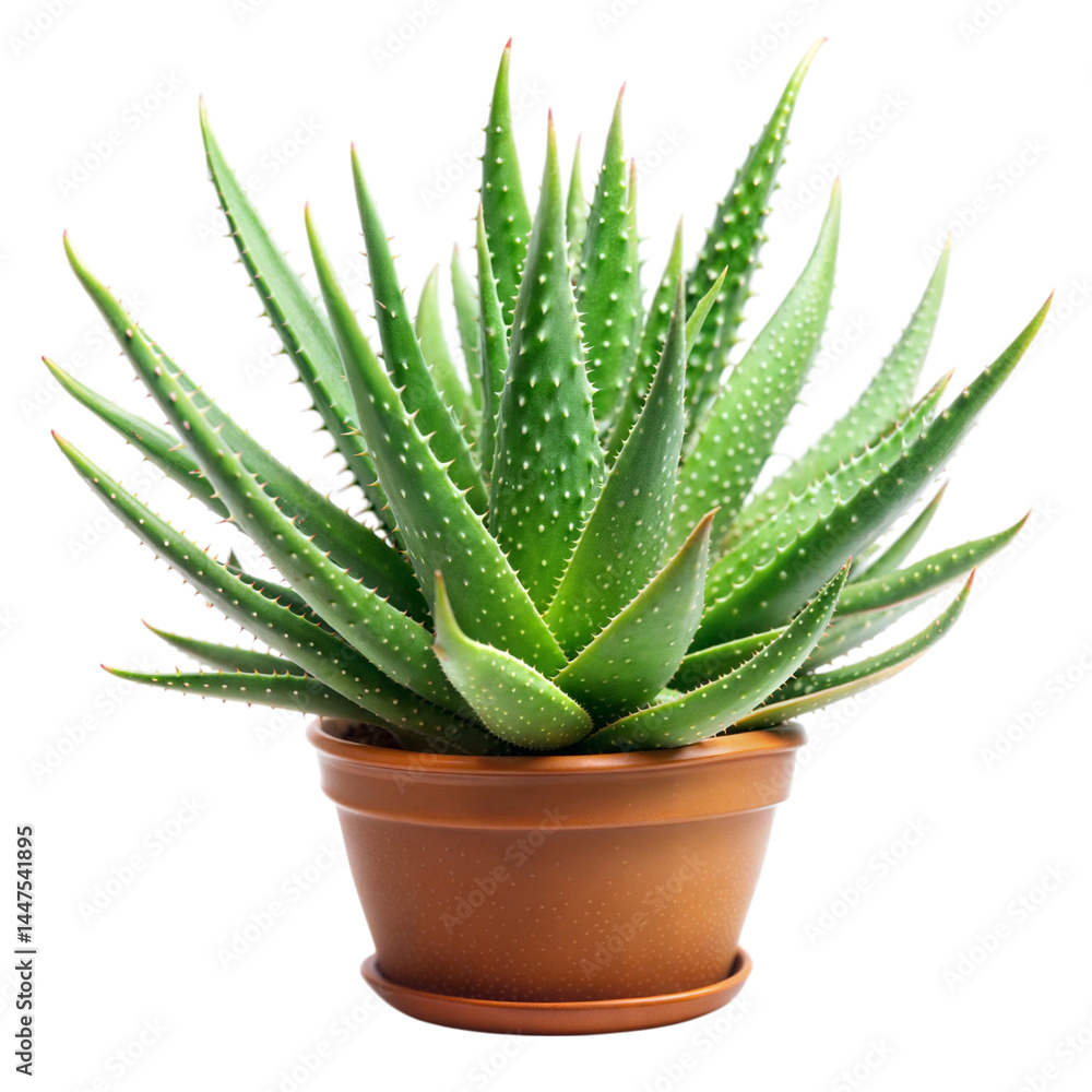 Aloe Vera isolated on a Transparent background. Aloe Vera isolated on a Transparent background.