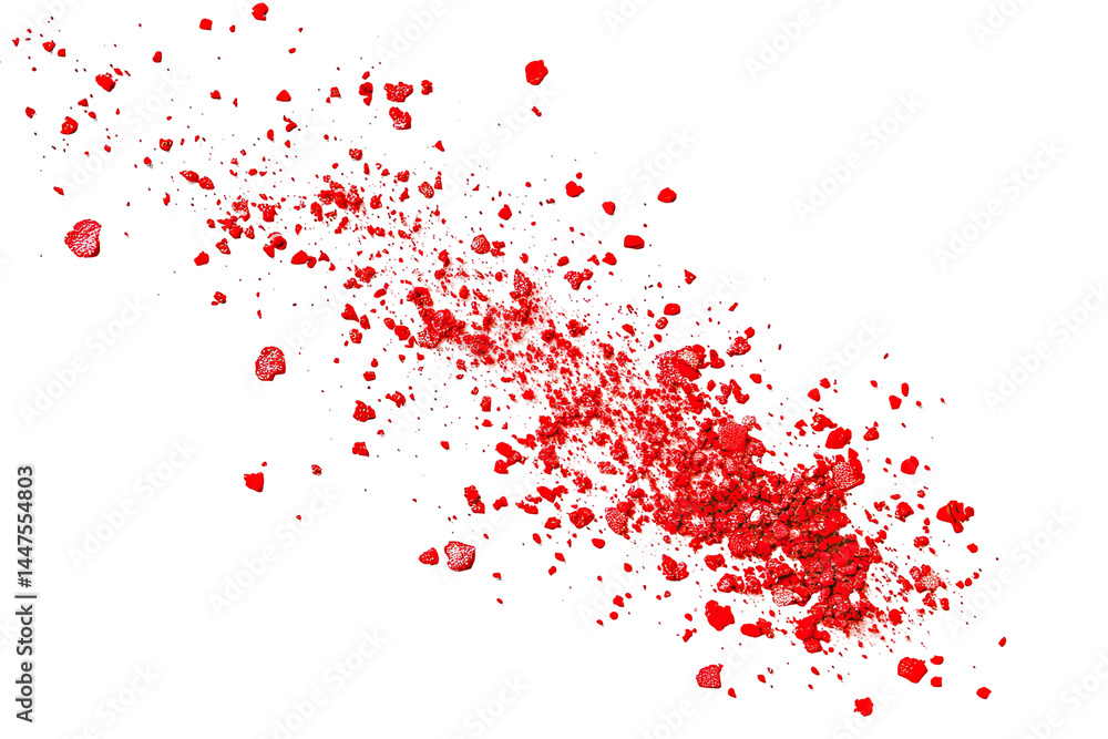 Abstract red explosion design Abstract red explosion design