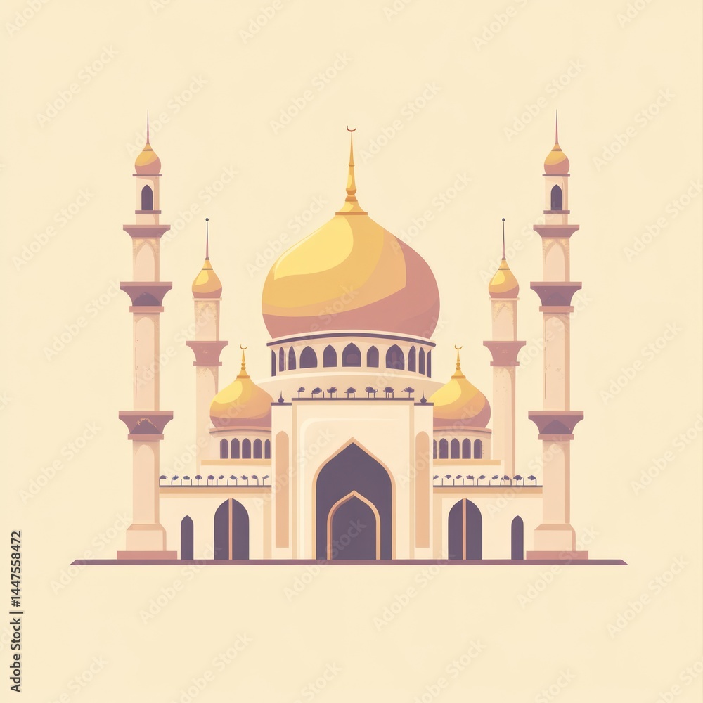 Fototapeta premium Majestic Mosque