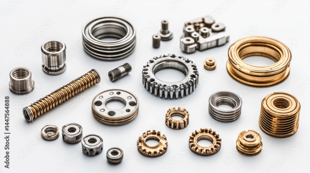 Precision metal components for machinery Precision metal components for machinery