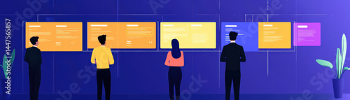 Collaboration software tools for team brainstorming and planning