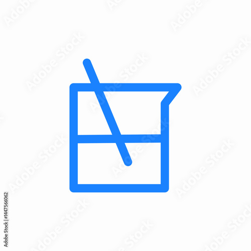chemical test tube icon sign vector