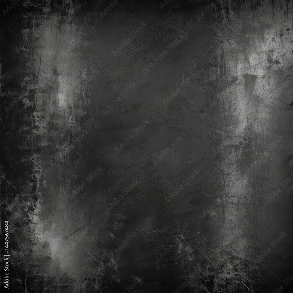 Black grunge texture with distressed overlay, rough surface , wall, concrete