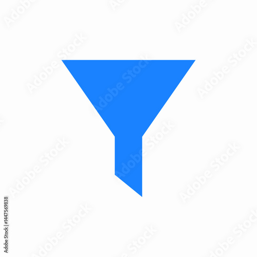 filter selection icon sign vector