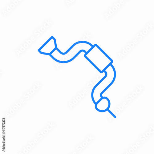 hand drill icon sign vector