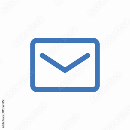 letter envelope icon sign vector
