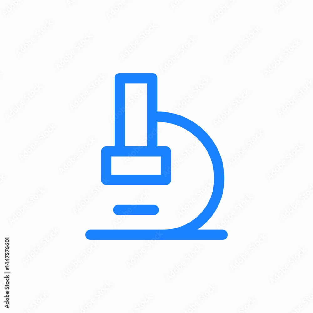 microscope icon icon sign vector microscope icon icon sign vector