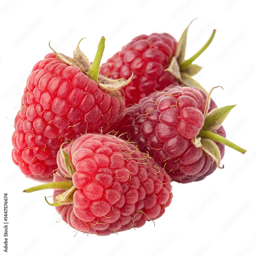 raspberry isolated on white background raspberry isolated on white background