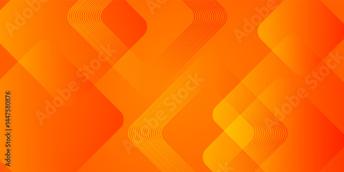 Bright geometric vector background with overlapping orange and yellow diamond shapes and gradient tones, creating a bold and energetic visual effect.