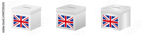 Election in the United Kingdom. Election Concept. Vector Illustration.