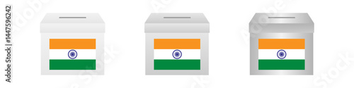 Election in the India. Election Concept. Vector Illustration.