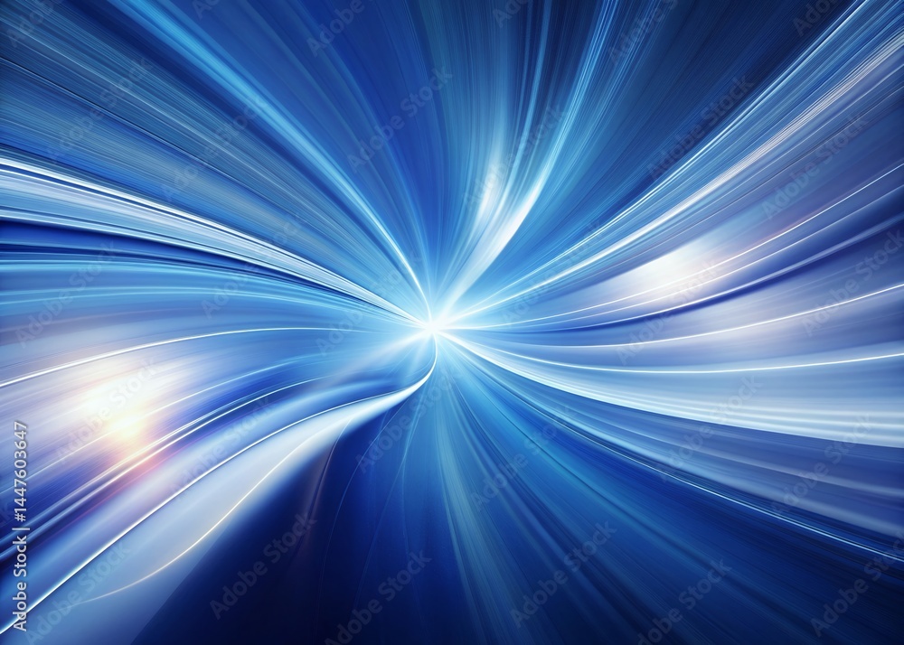Abstract Blue Swirling Light Vortex Background Abstract Blue Swirling Light Vortex Background