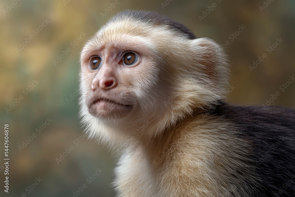 Capuchin Monkey Portrait Capuchin Monkey Portrait