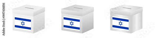 Election in the Israel. Election Concept. Vector Illustration.