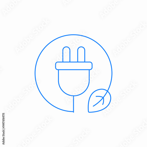 ecology energy icon sign vector