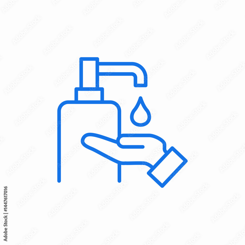 hand sanitizer drop icon sign vector hand sanitizer drop icon sign vector
