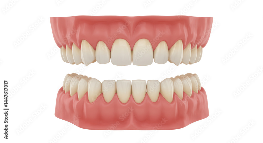 Obraz premium Isolated Dentures