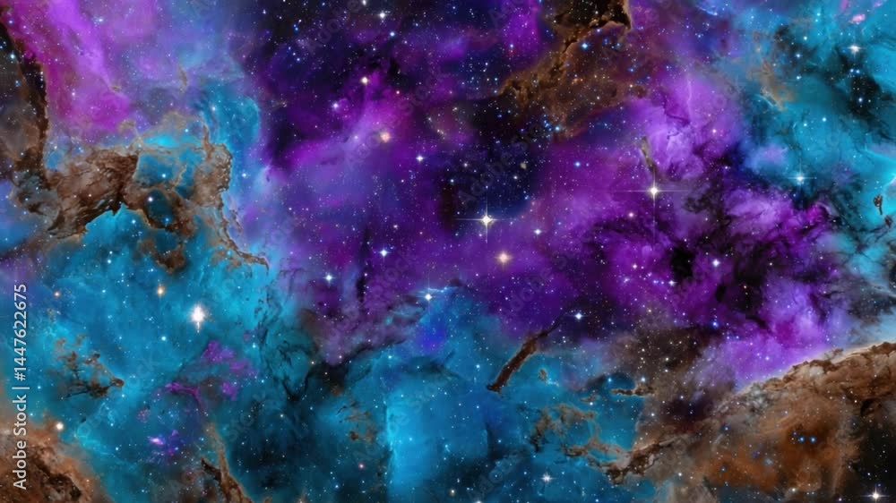 Cosmic Kaleidoscope: A breathtaking view of the cosmos, painted with vibrant hues of cyan, purple, and blue, showcasing the swirling, luminous beauty of space and nebula. Cosmic Kaleidoscope: A breathtaking view of the cosmos, painted with vibrant hues of cyan, purple, and blue, showcasing the swirling, luminous beauty of space and nebula.