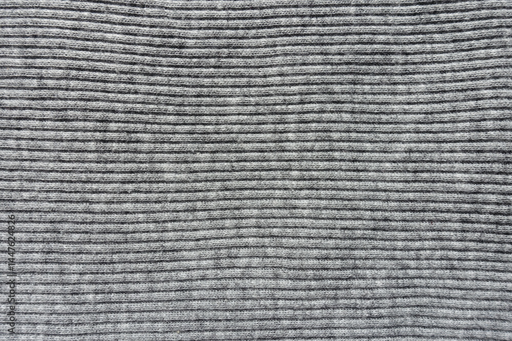 Backdrop - heather grey rib knit fabric texture