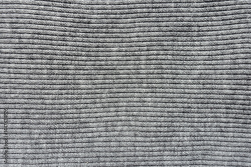 Obraz na płótnie Backdrop - heather grey rib knit fabric texture w salonie