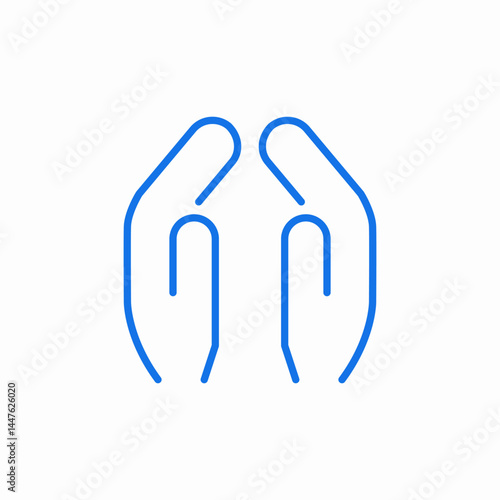 protection care support icon sign vector