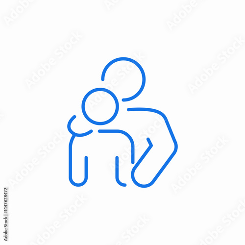 support empathy compassion icon sign vector
