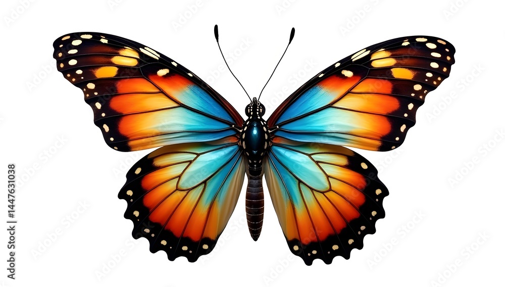 Fototapeta premium butterfly isolated on white