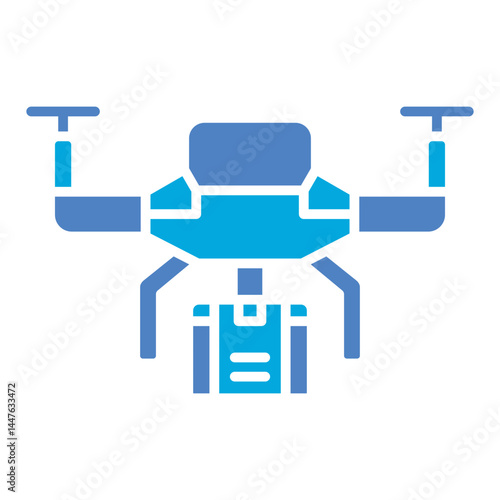 Drone delivery Icon