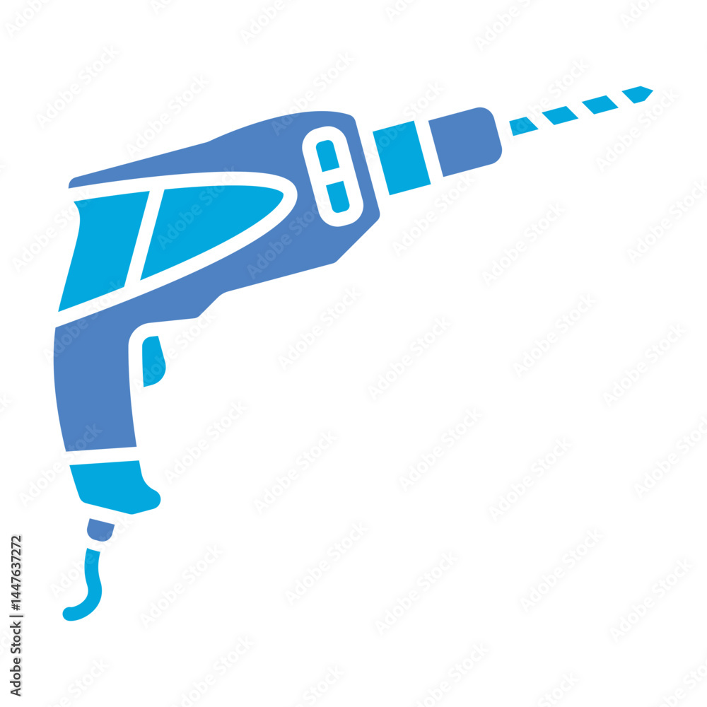 Obraz premium Drill Icon