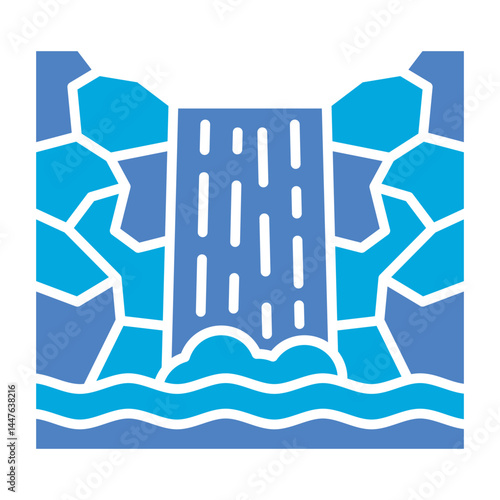 Waterfall Icon