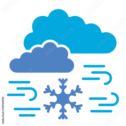 Cold breeze Icon