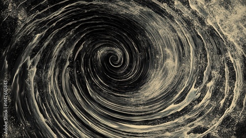 Wallpaper Mural Black and White Swirl Abstract Background Texture Torontodigital.ca