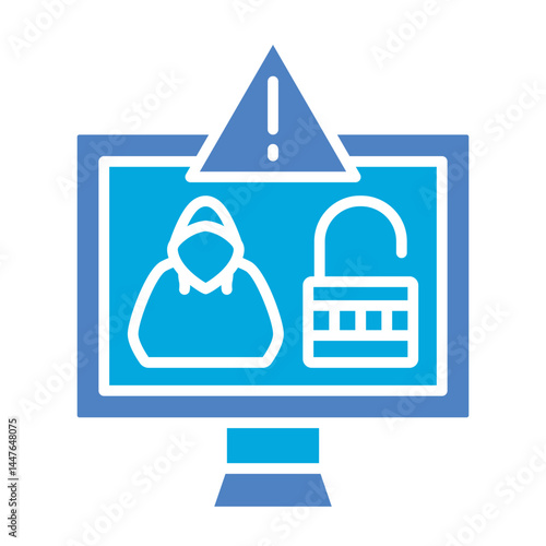 Cyber attack Icon