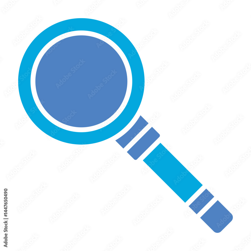 Magnifying glass Icon Magnifying glass Icon