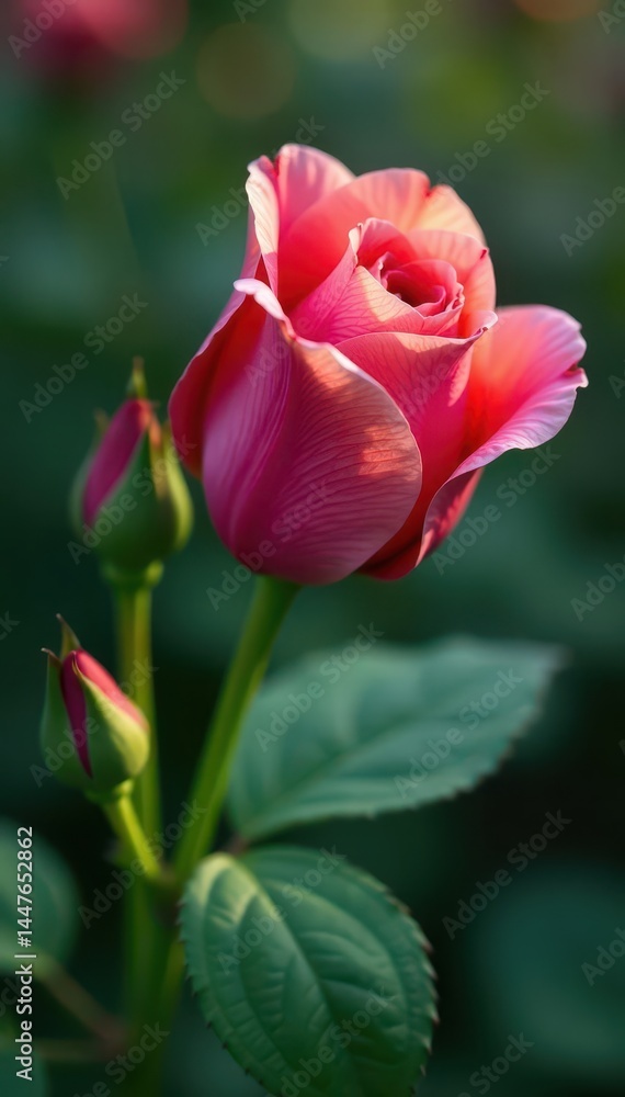 Tight bud, opening bloom, full bloom, fading bloom, petals falling, isolated, peony, blossom Tight bud, opening bloom, full bloom, fading bloom, petals falling, isolated, peony, blossom