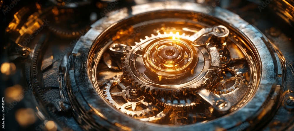 Golden Gears and Cogs Discovering the Intricate Beauty of a Clockwork Mechanism in Motion Golden Gears and Cogs Discovering the Intricate Beauty of a Clockwork Mechanism in Motion