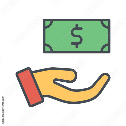Salary Icon Design