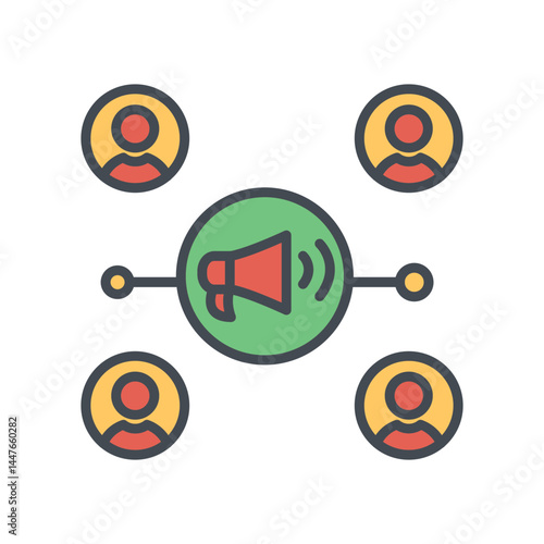 Affiliate Marketing Icon Design