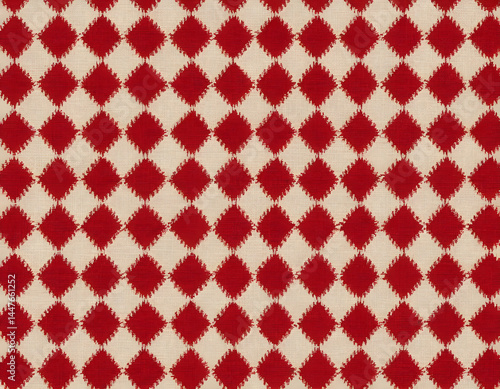 빨간색 다이아몬드 패턴 벽지, 질감, 섬유, 옷