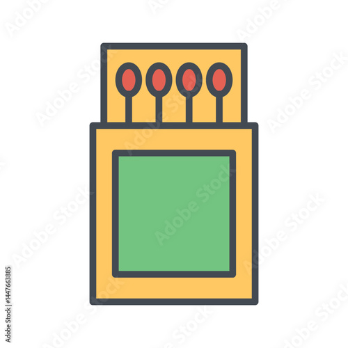 Match Box Icon Design