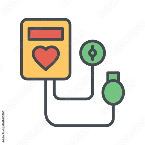 Arterial Pressure Icon Design