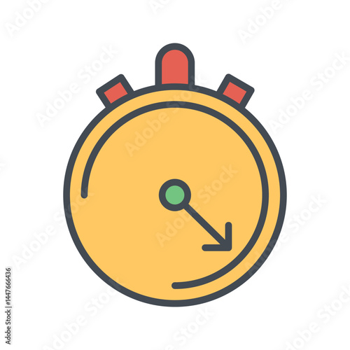 Stop Watch Icon Design