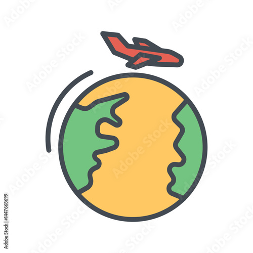 Holiday Travel Icon Design